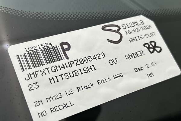 2023 Mitsubishi Outlander LS Black Edition ZM thumb-23