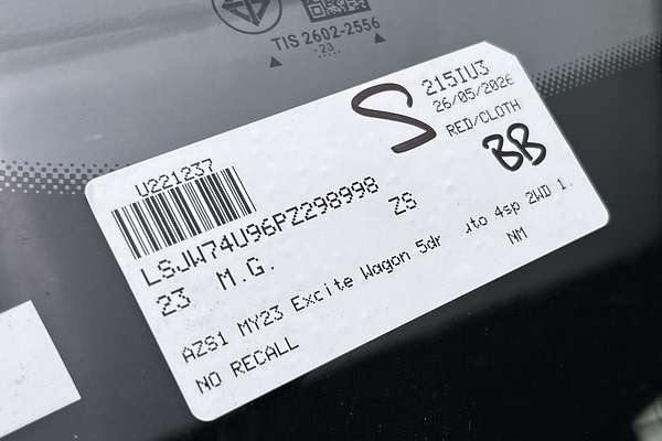 2023 MG ZS Excite AZS1 thumb-23