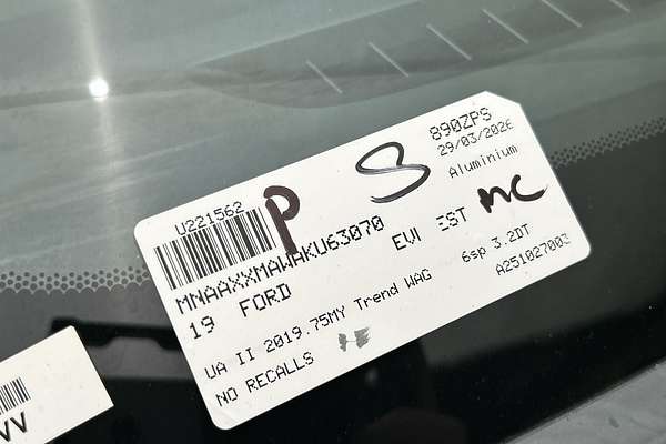 2019 Ford Everest Trend UA II 3.2L thumb-23