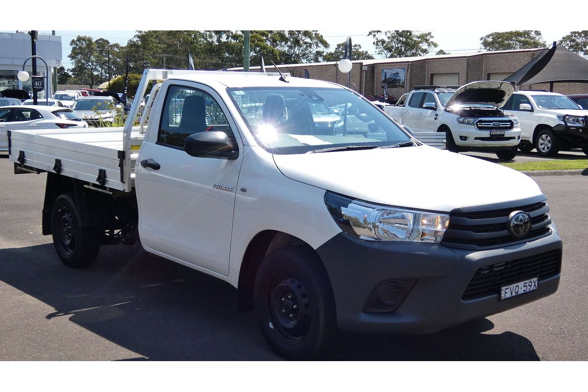 2019 Toyota Hilux Workmate TGN121R Rear Wheel Drive