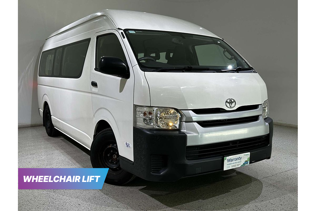 2014 Toyota Hiace Commuter TRH223R ELWB High Roof