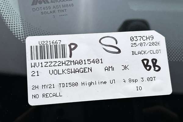 2021 Volkswagen Amarok TDI580 Highline 2H 4X4 thumb-23