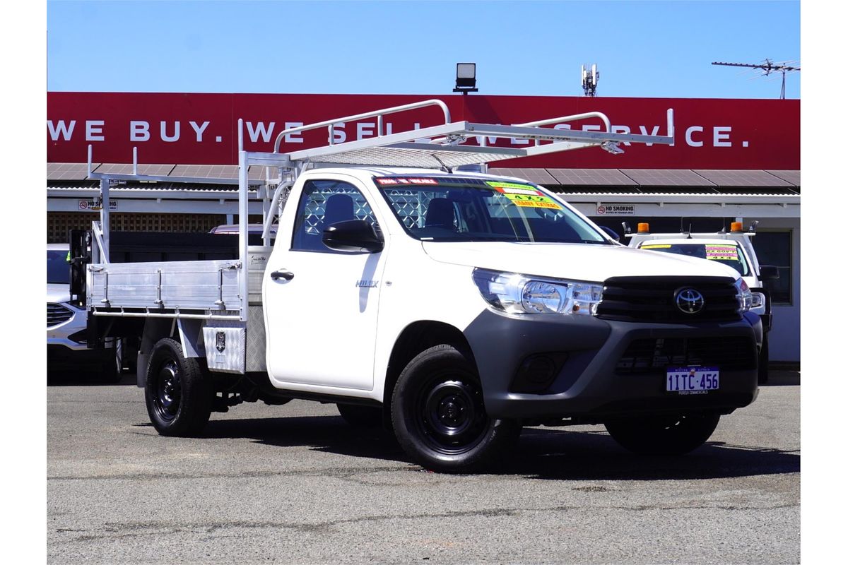 2019 Toyota Hilux Workmate TGN121R Rear Wheel Drive