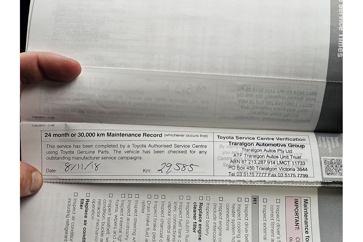 2017 Toyota C-HR Koba NGX10R