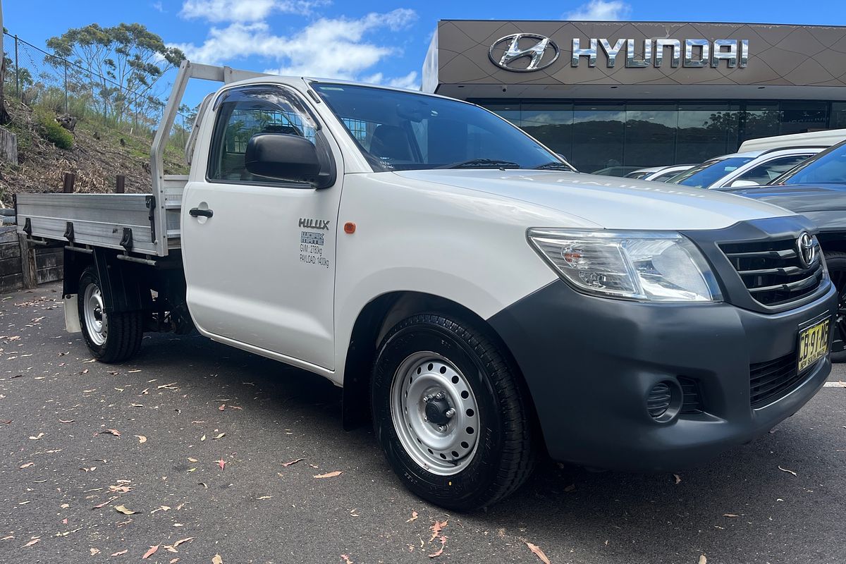 2014 Toyota Hilux Workmate TGN16R Rear Wheel Drive