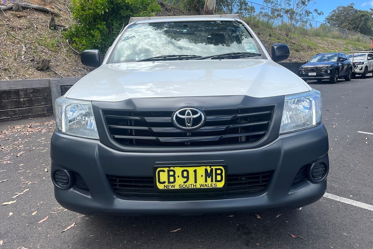 2014 Toyota Hilux Workmate TGN16R Rear Wheel Drive