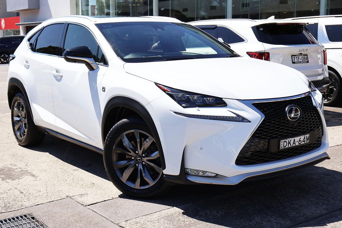 2016 Lexus NX NX200t F Sport AGZ15R