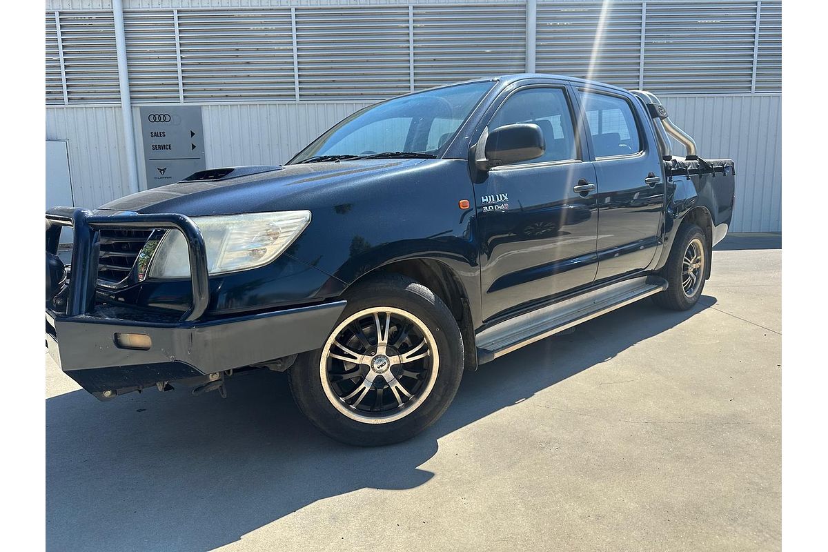 2013 Toyota Hilux SR KUN16R Rear Wheel Drive