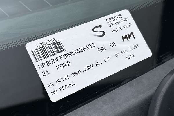 2021 Ford Ranger XLT PX MkIII 4X4 3.2L thumb-23