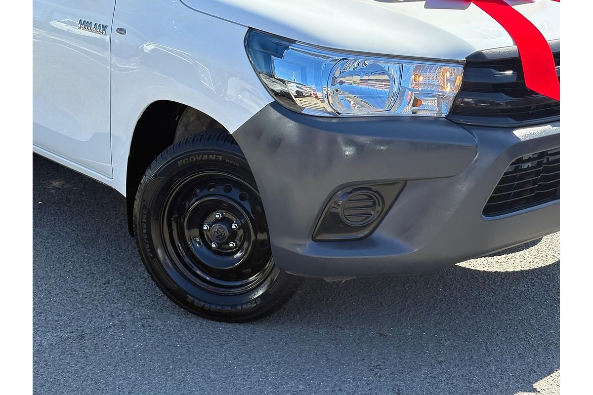 2018 Toyota Hilux Workmate TGN121R Rear Wheel Drive