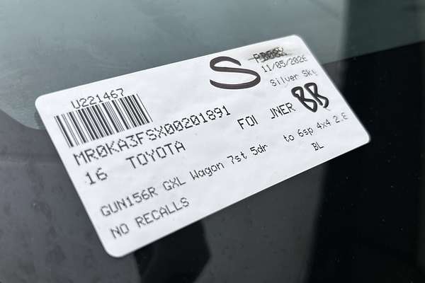 2016 Toyota Fortuner GXL GUN156R thumb-23