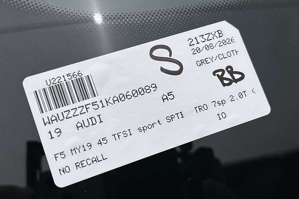 2019 Audi A5 45 TFSI sport F5 thumb-23