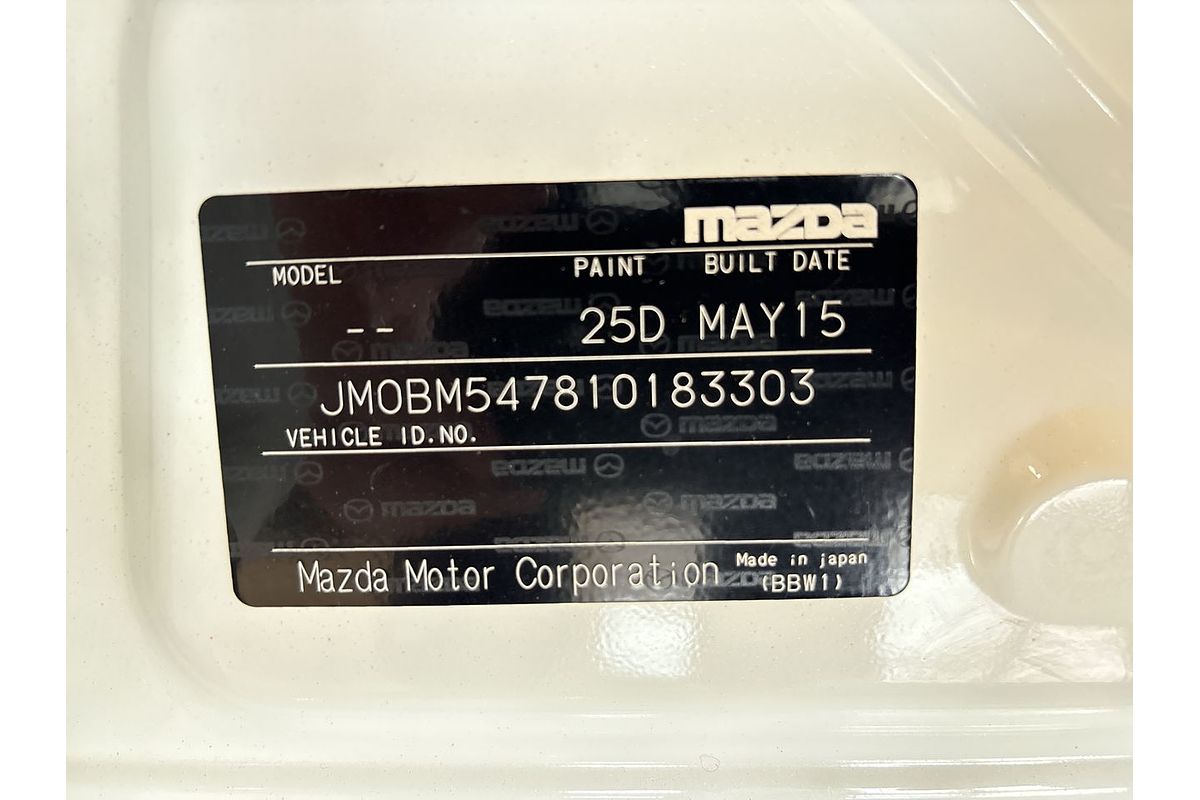 2015 Mazda 3 Maxx BM Series