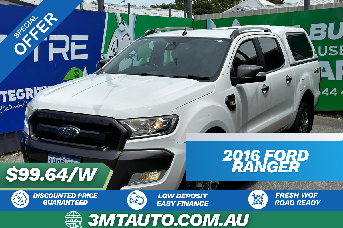 2016 Ford Ranger Wildtrak PX MkII 4X4 3.2L