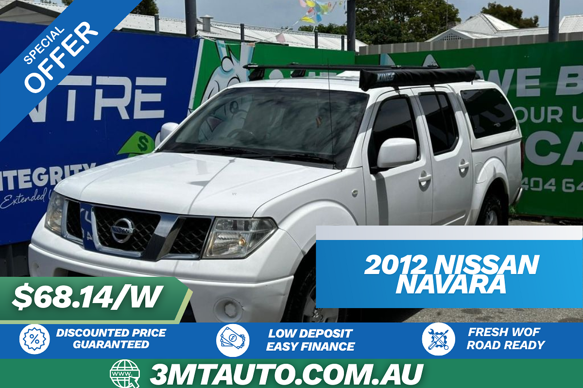 2012 Nissan Navara ST D40 Series 6 4X4