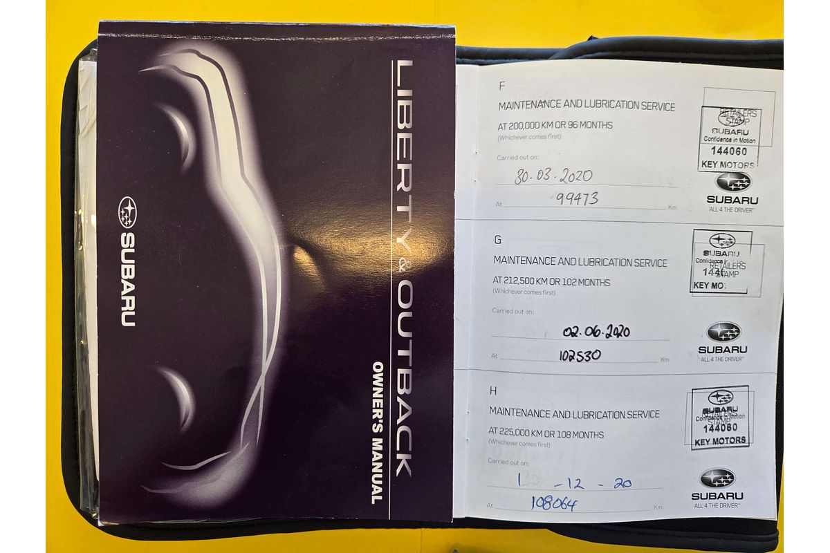 2011 Subaru Outback 2.5i 4GEN