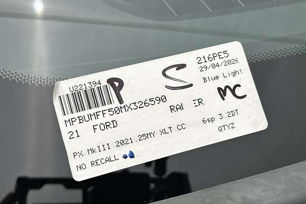 2021 Ford Ranger XLT PX MkIII 4X4 3.2L thumb-23