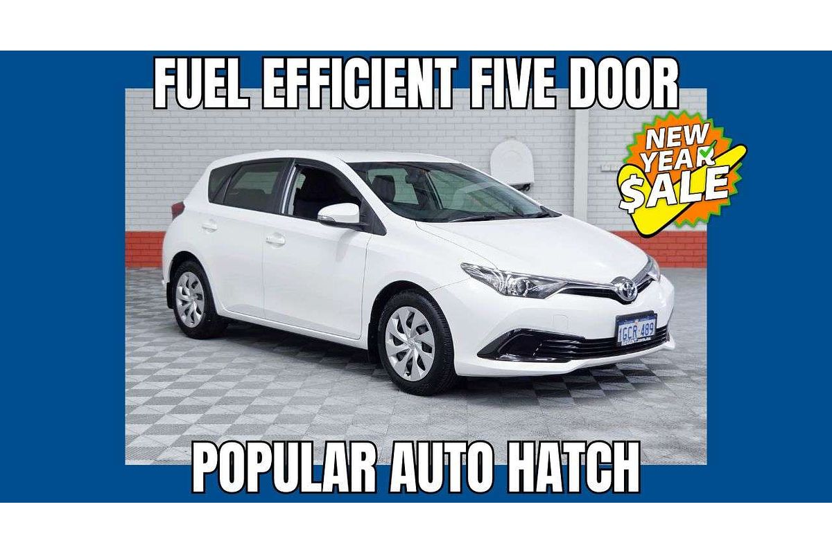 2016 Toyota Corolla Ascent ZRE182R