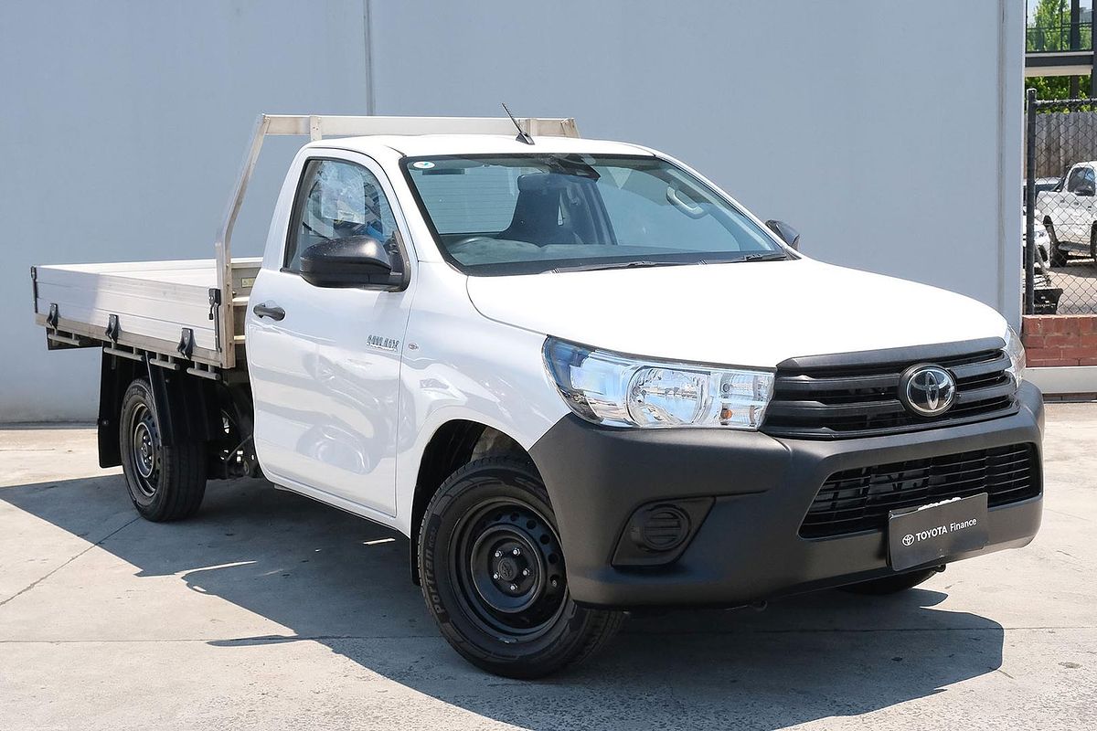 2020 Toyota Hilux Workmate TGN121R Rear Wheel Drive