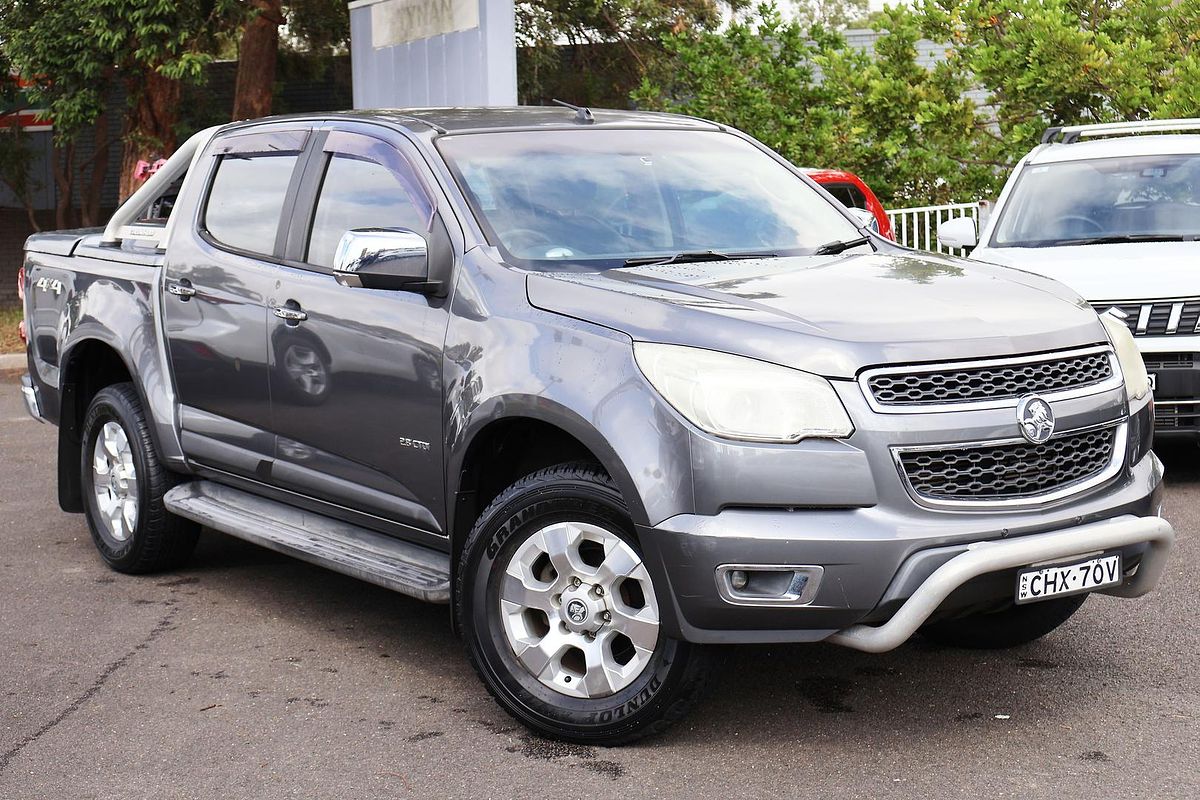 2012 Holden Colorado LTZ RG Rear Wheel Drive