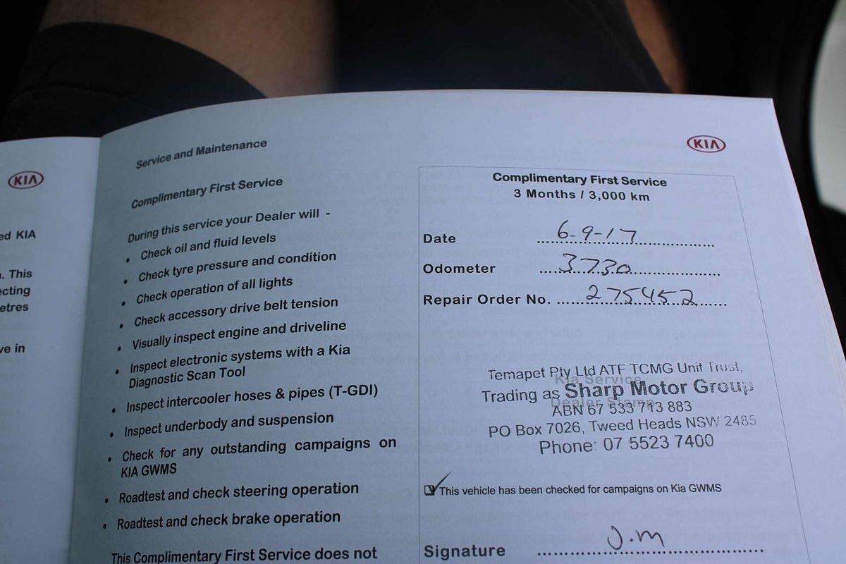 2017 KIA SPORTAGE Si PREMIUM (FWD) 6 SP AUTOMATIC 4D WAGON 4CYL