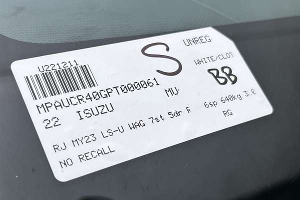 2022 Isuzu MU-X LS-U thumb-23