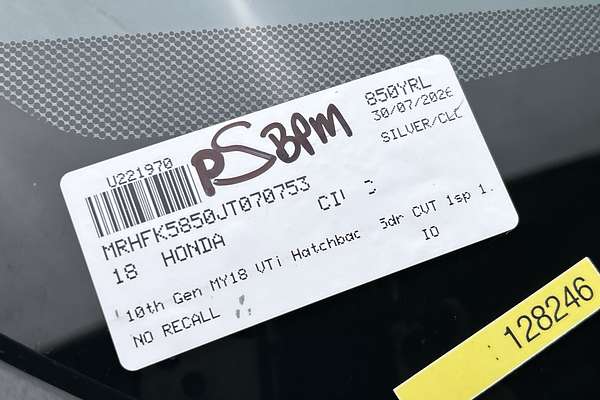 2018 Honda Civic VTi 10th Gen thumb-23