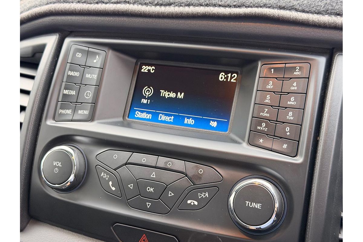 2017 Ford Ranger XL Hi-Rider PX MkII Rear Wheel Drive 2.2L