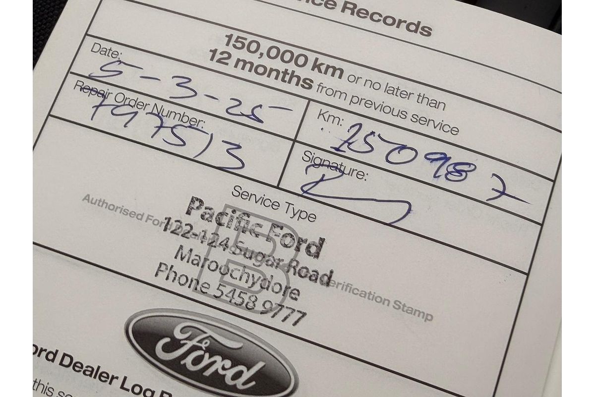 2017 Ford Ranger XL Hi-Rider PX MkII Rear Wheel Drive 2.2L