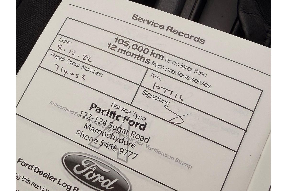 2017 Ford Ranger XL Hi-Rider PX MkII Rear Wheel Drive 2.2L