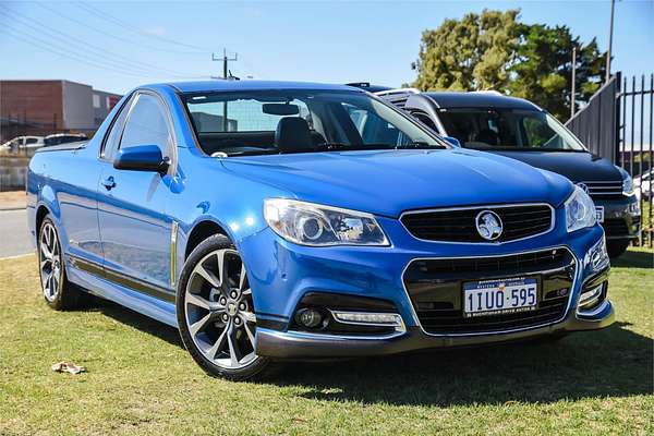 2014 Holden Ute SV6 Storm VF Rear Wheel Drive