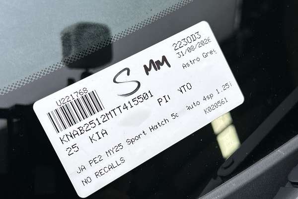 2025 Kia Picanto Sport JA PE2 thumb-23