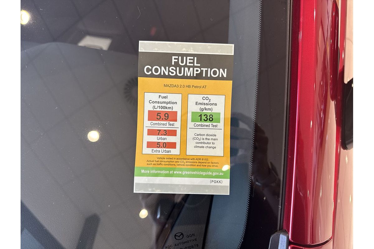 2025 Mazda 3 G20 Pure BP Series