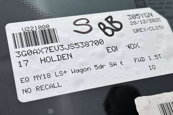 2017 Holden Equinox LS+ EQ thumb-23