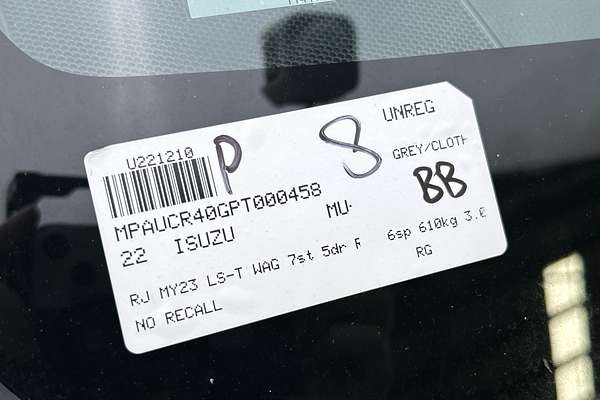 2022 Isuzu MU-X LS-T thumb-23