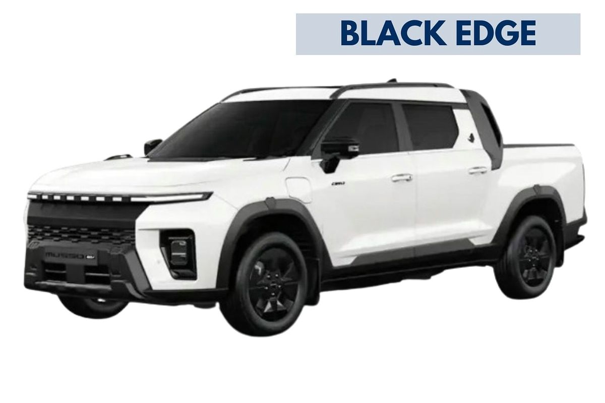 2026 KGM MUSSO EV 2WD BLACK EDGE DU O100 MY26