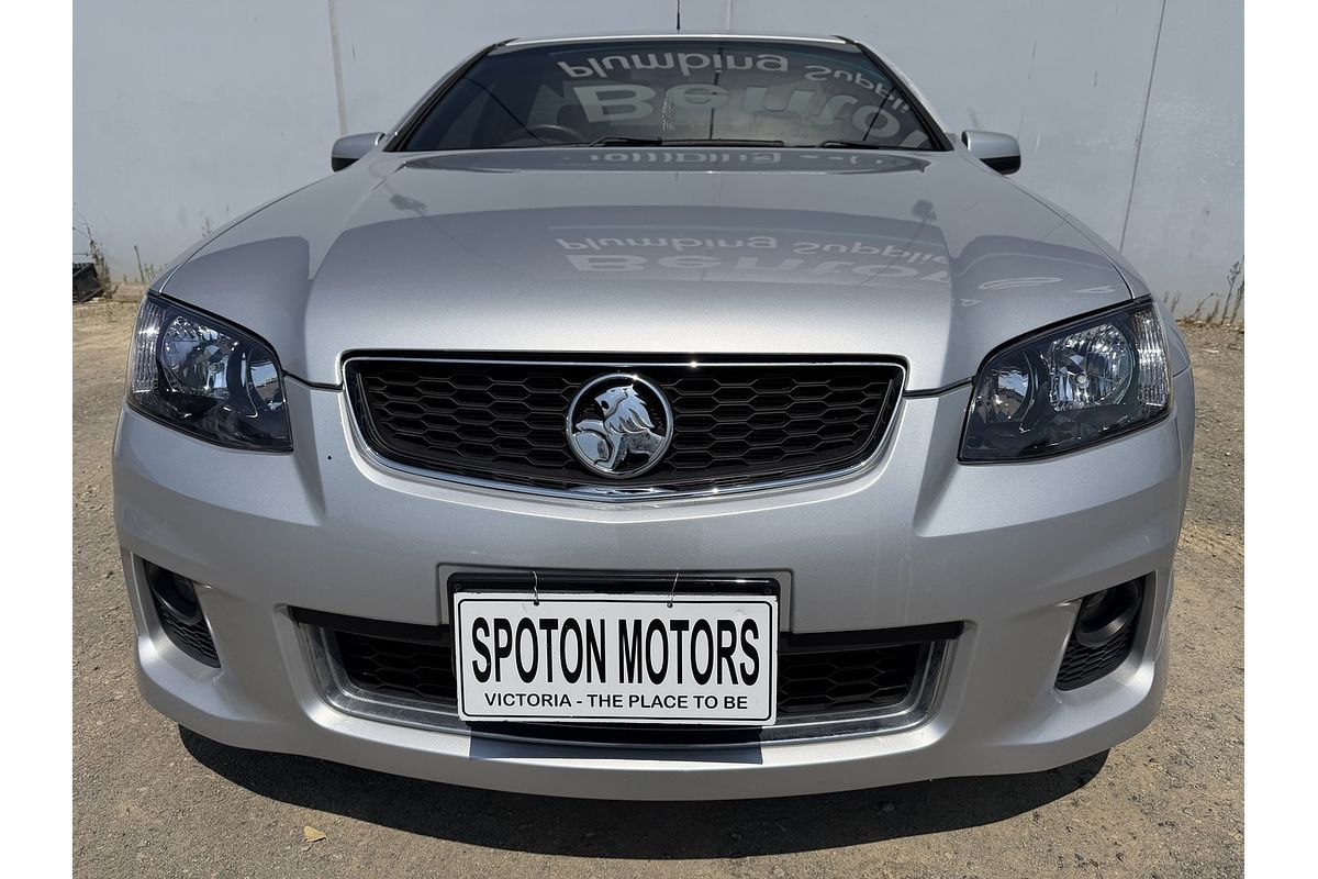2012 Holden Commodore SV6 Thunder VE II MY12 Rear Wheel Drive
