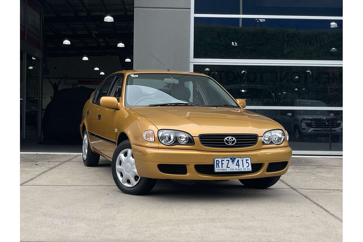 2001 Toyota Corolla ASCENT SECA ZZE122R