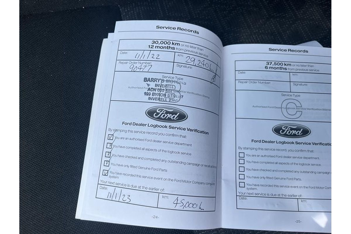 2020 Ford Ranger XL PX MkIII 4X4 3.2L