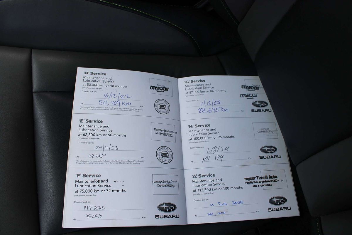 2021 SUBARU OUTBACK AWD SPORT CONTINUOUS VARIABLE 4D WAGON F4