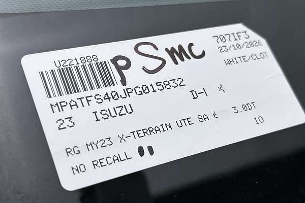 2023 Isuzu D-MAX X-TERRAIN 4X4 thumb-23