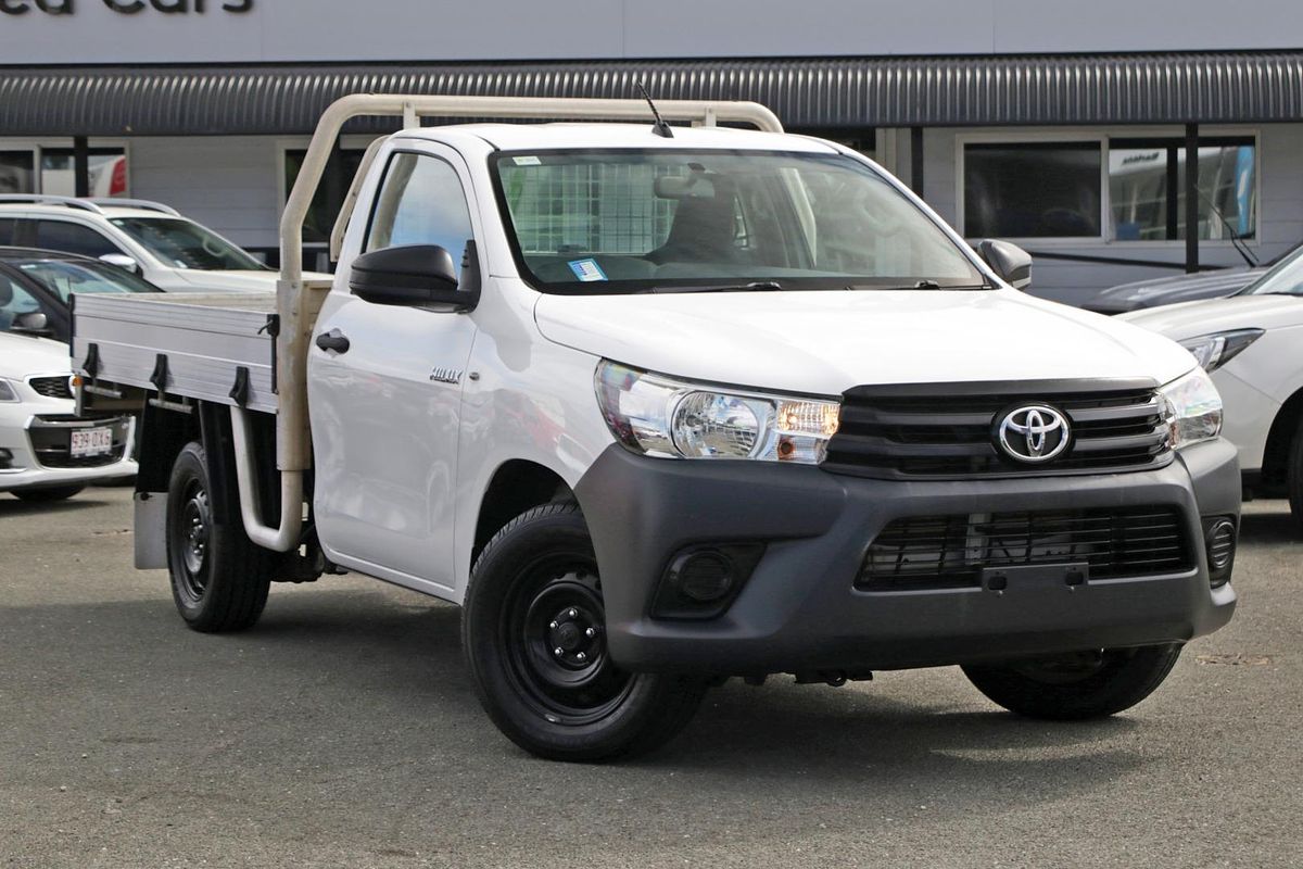 2018 Toyota Hilux Workmate GUN122R Rear Wheel Drive