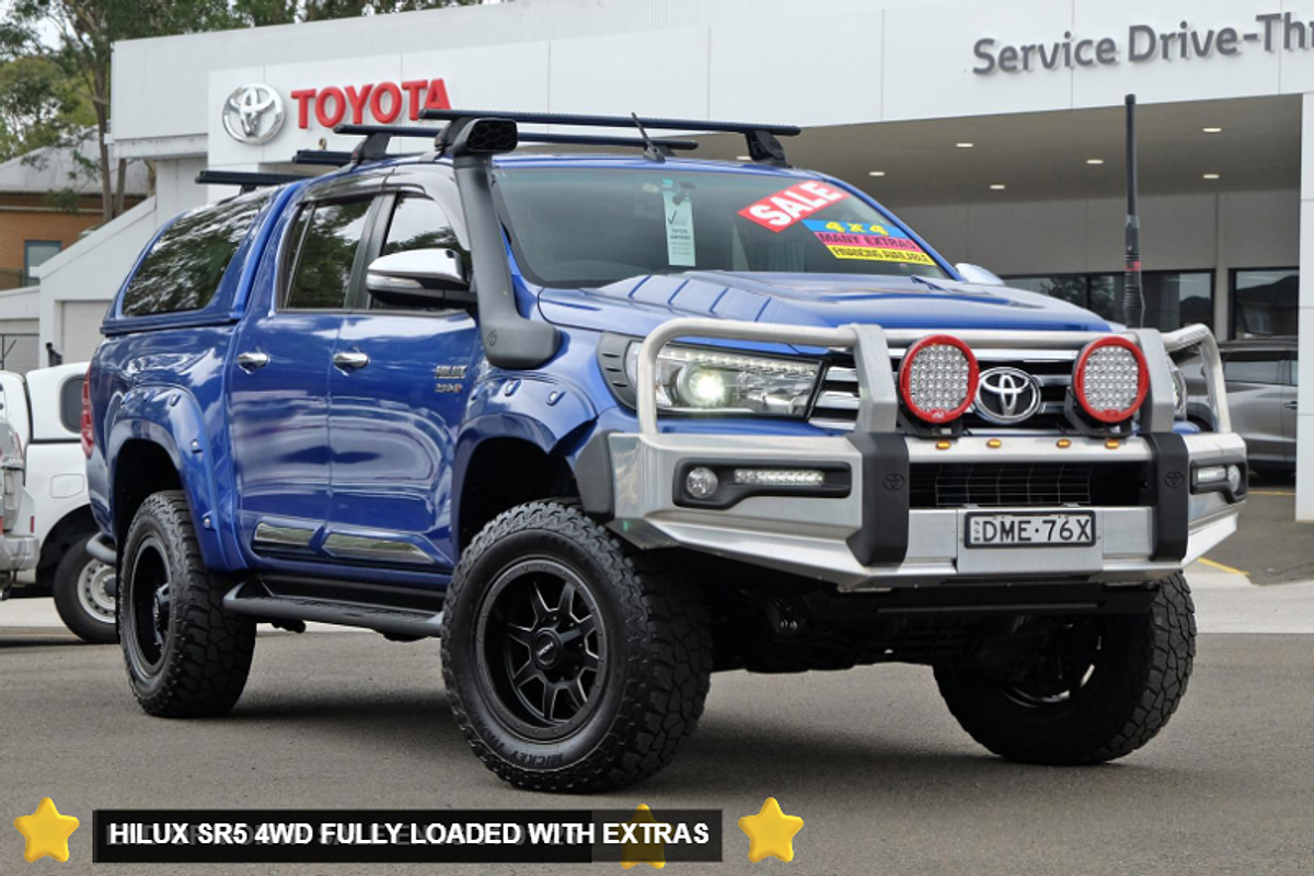 2017 Toyota Hilux SR5 GUN126R 4X4