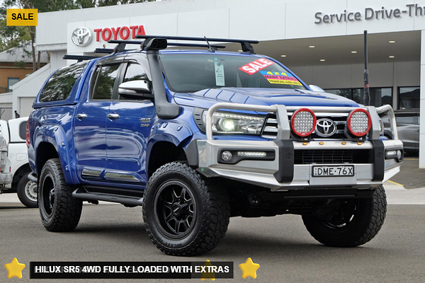 2017 Toyota Hilux SR5 GUN126R 4X4