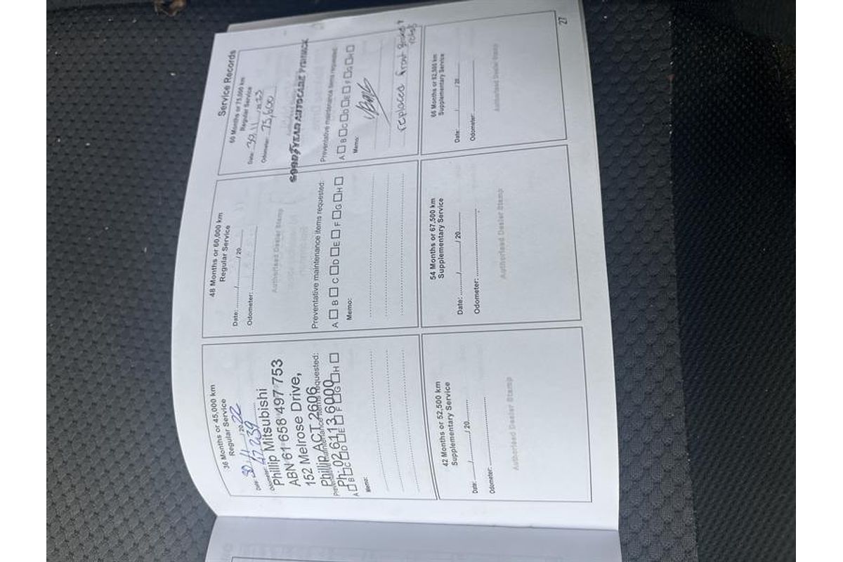 2019 Mitsubishi Triton GLX ADAS MR Rear Wheel Drive