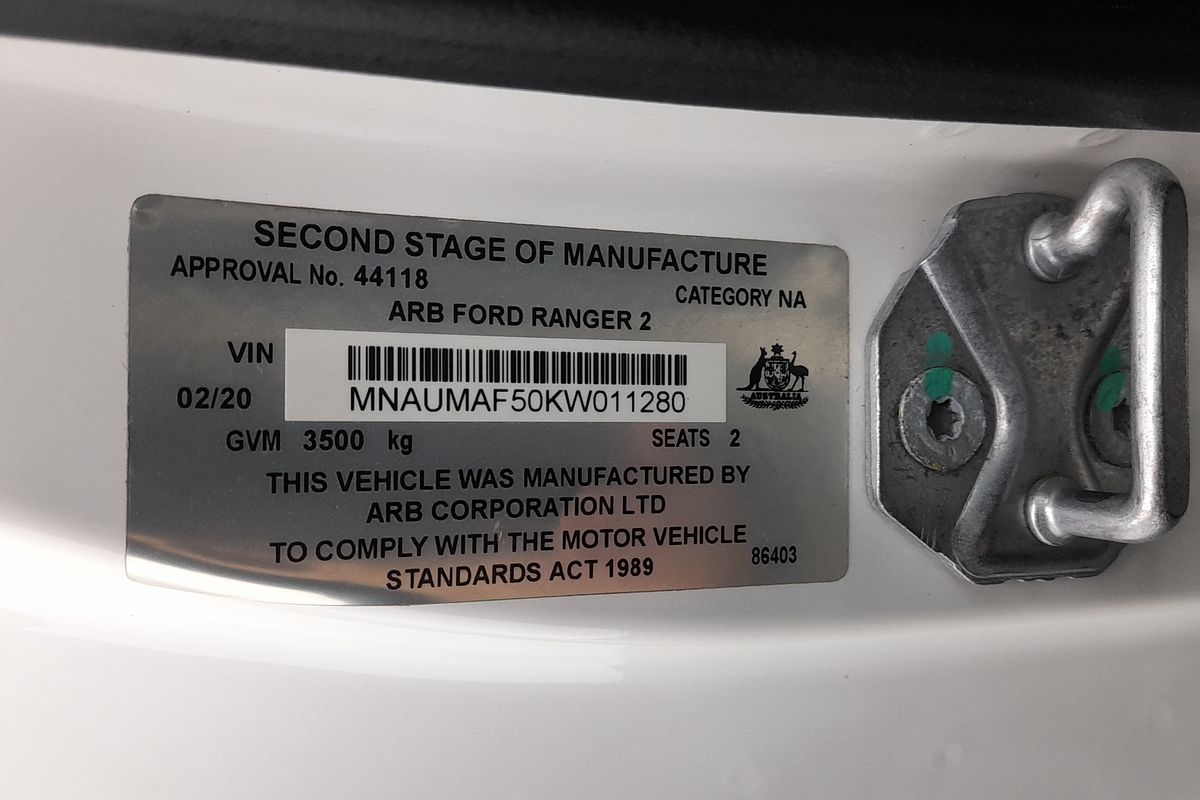 2019 Ford Ranger XL PX MkIII 4X4 3.2L