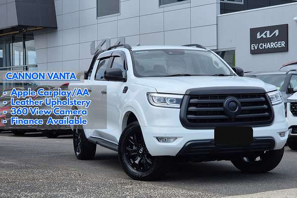 2024 GWM Ute Cannon Vanta NPW 4X4