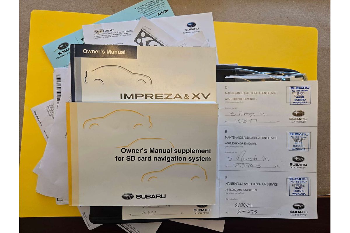 2012 Subaru XV 2.0i-S G4X