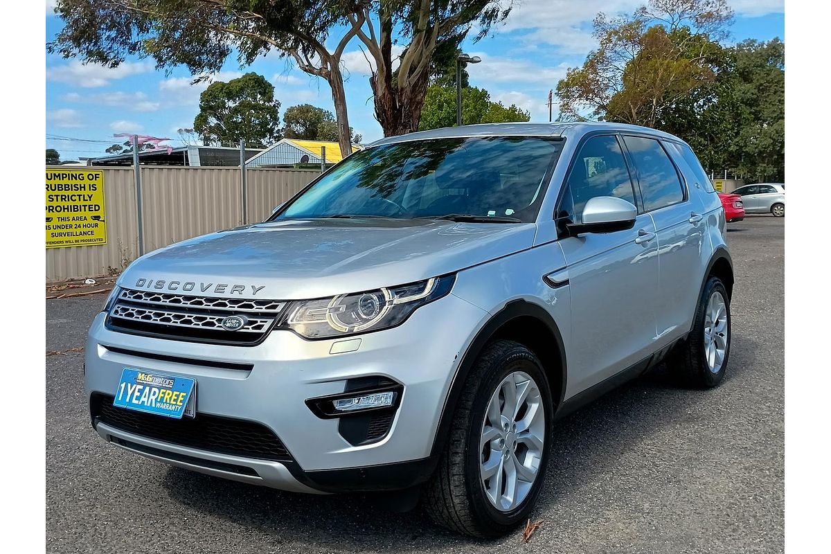 2017 Land Rover Discovery Sport TD4 110kW HSE L550