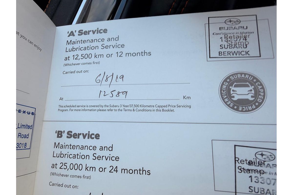 2019 Subaru XV 2.0i-S G5X